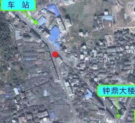 红点位置