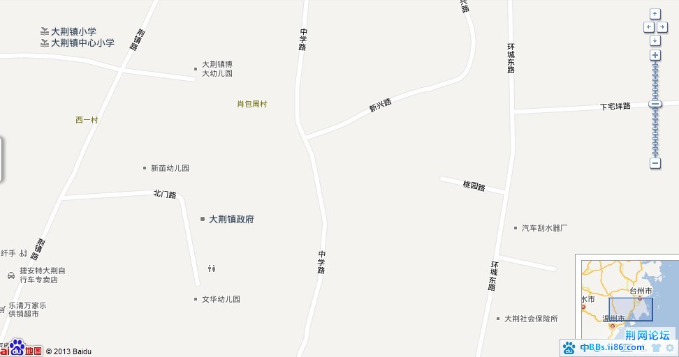 大荆地图