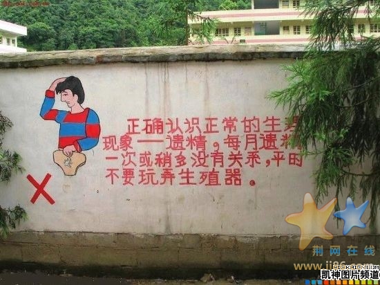 谁说中国的性教育落后呀！