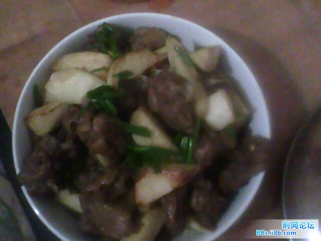 茭白鸡腿