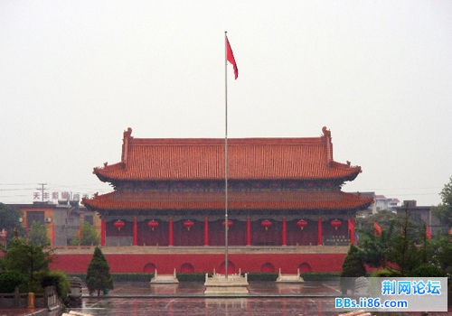 山寨天安门——临汾尧庙广场天安门