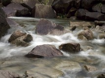 坑溪 洪水