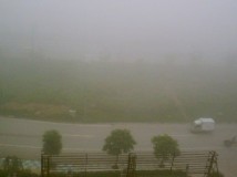 早上大雾